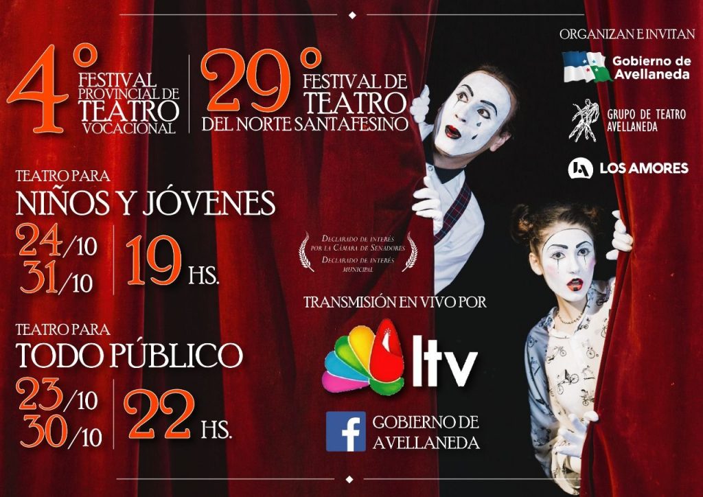 LA ESTUDIANTINA DE AVELLANEDA PRESENTE EN EL FESTIVAL DE TEATRO DEL NORTE SANTAFESINO