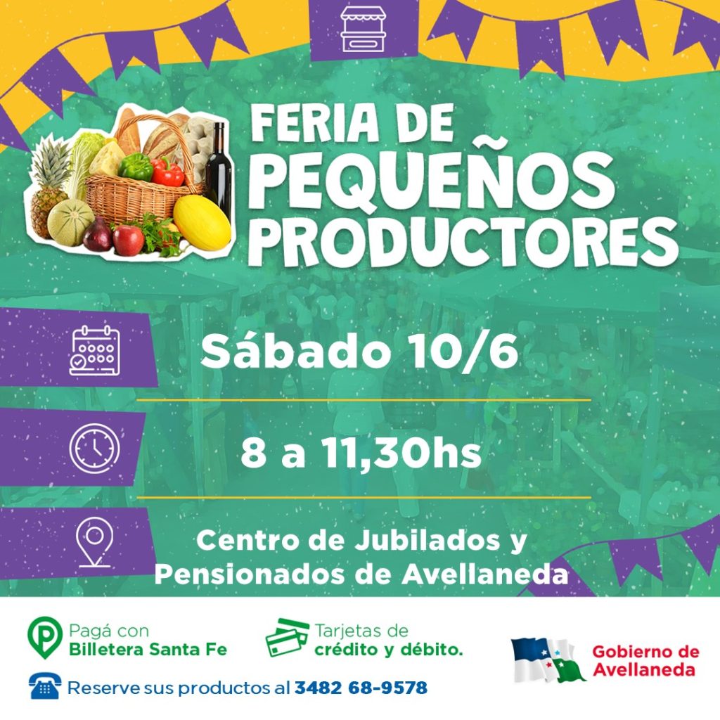 Feria de pequeños productores en Avellaneda: Visitalos este sábado