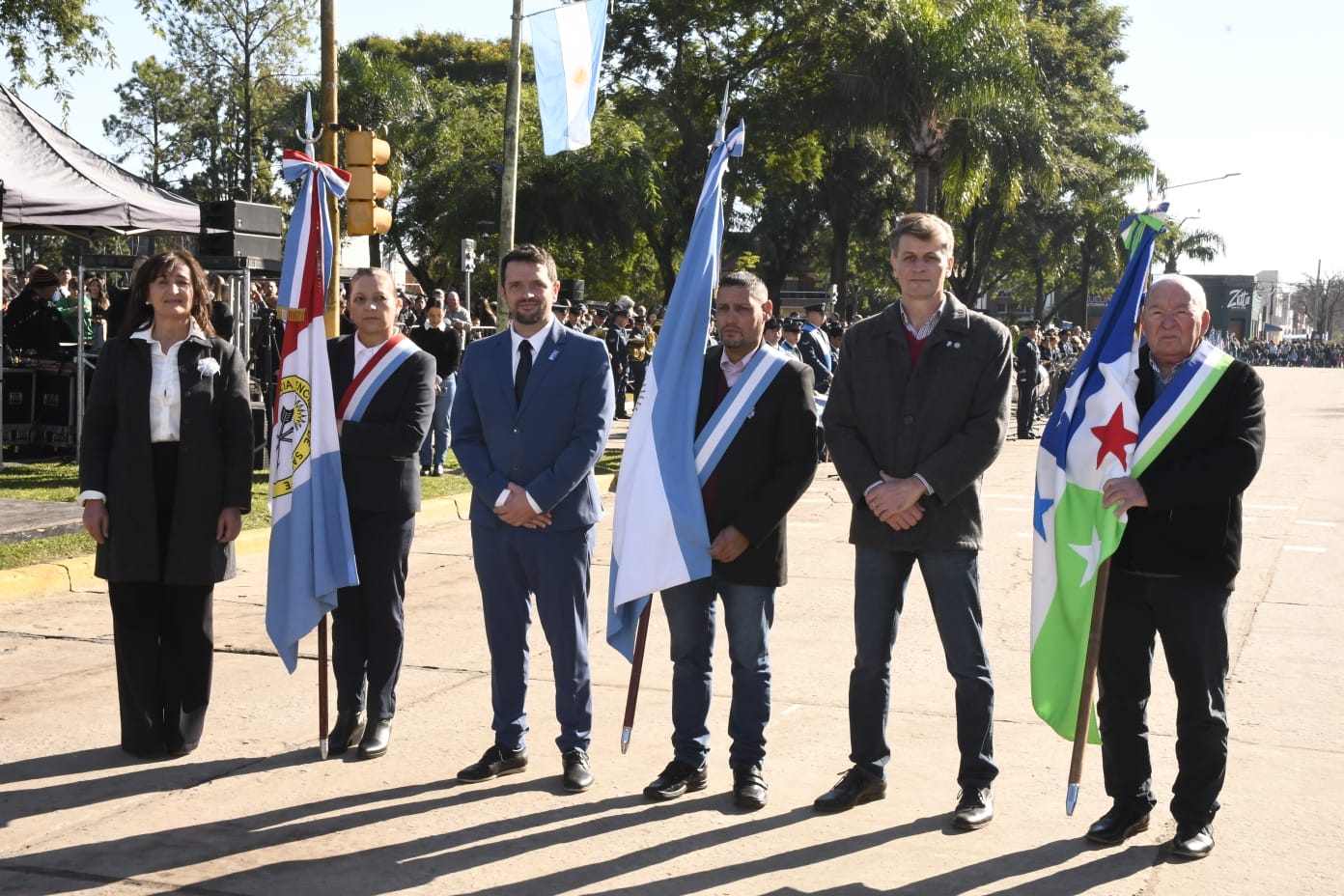 Avellaneda conmemoró el Día de la Bandera con un acto cívico militar ...